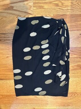 MaxMara silk made in Italy wrap skirt